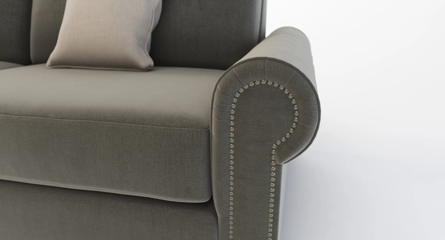 Darby Home Co Lebanon Modular Sectional Sofa Two Seater 3D Model_03
