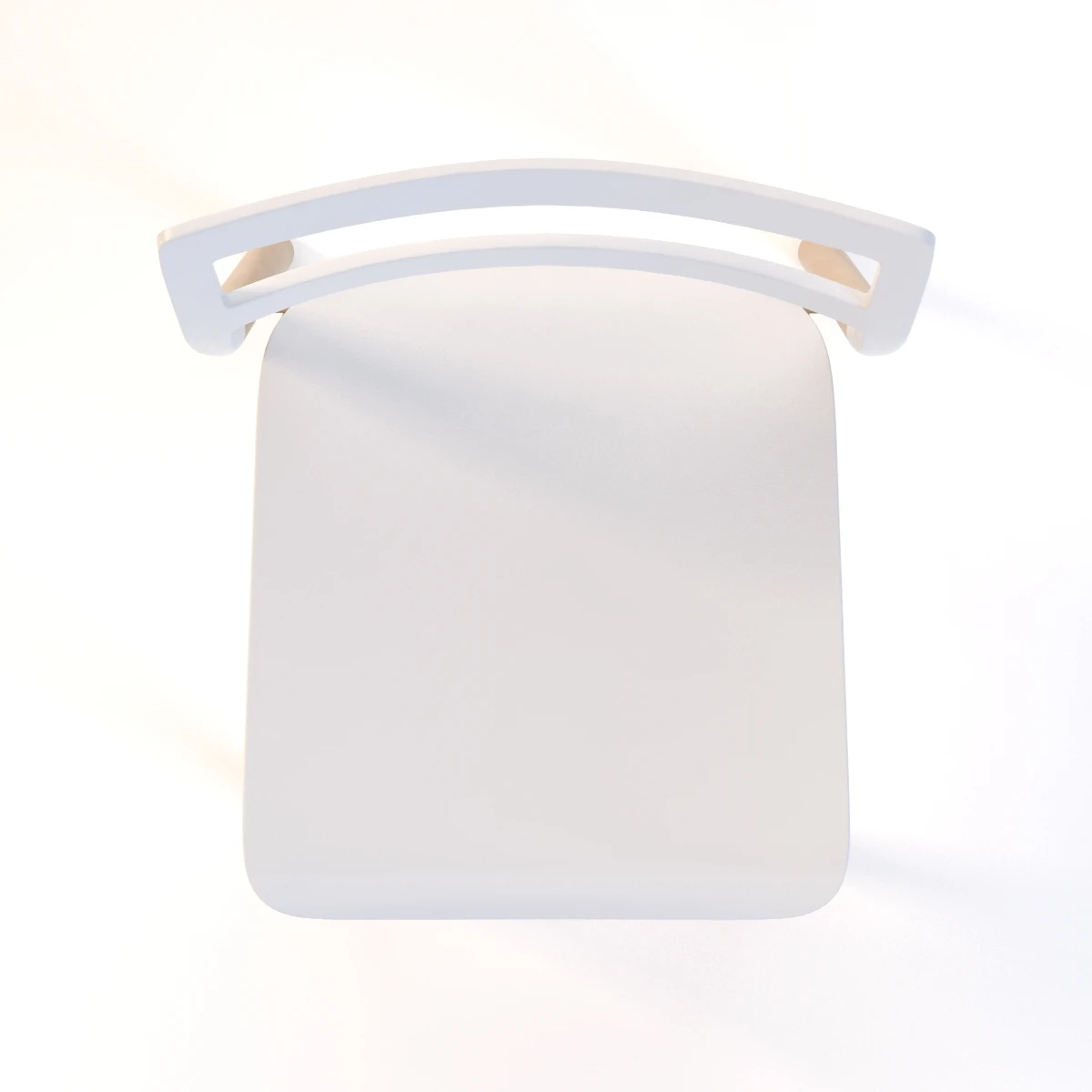 DE PADOVA FLORINDA Stackable Solid Wood Chair 3D Model_010