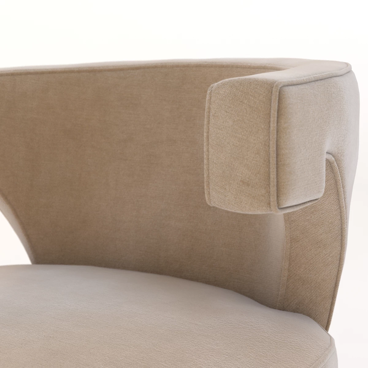 Dering Hall Athena Armchair by Kimberly Denman 3D Model_011