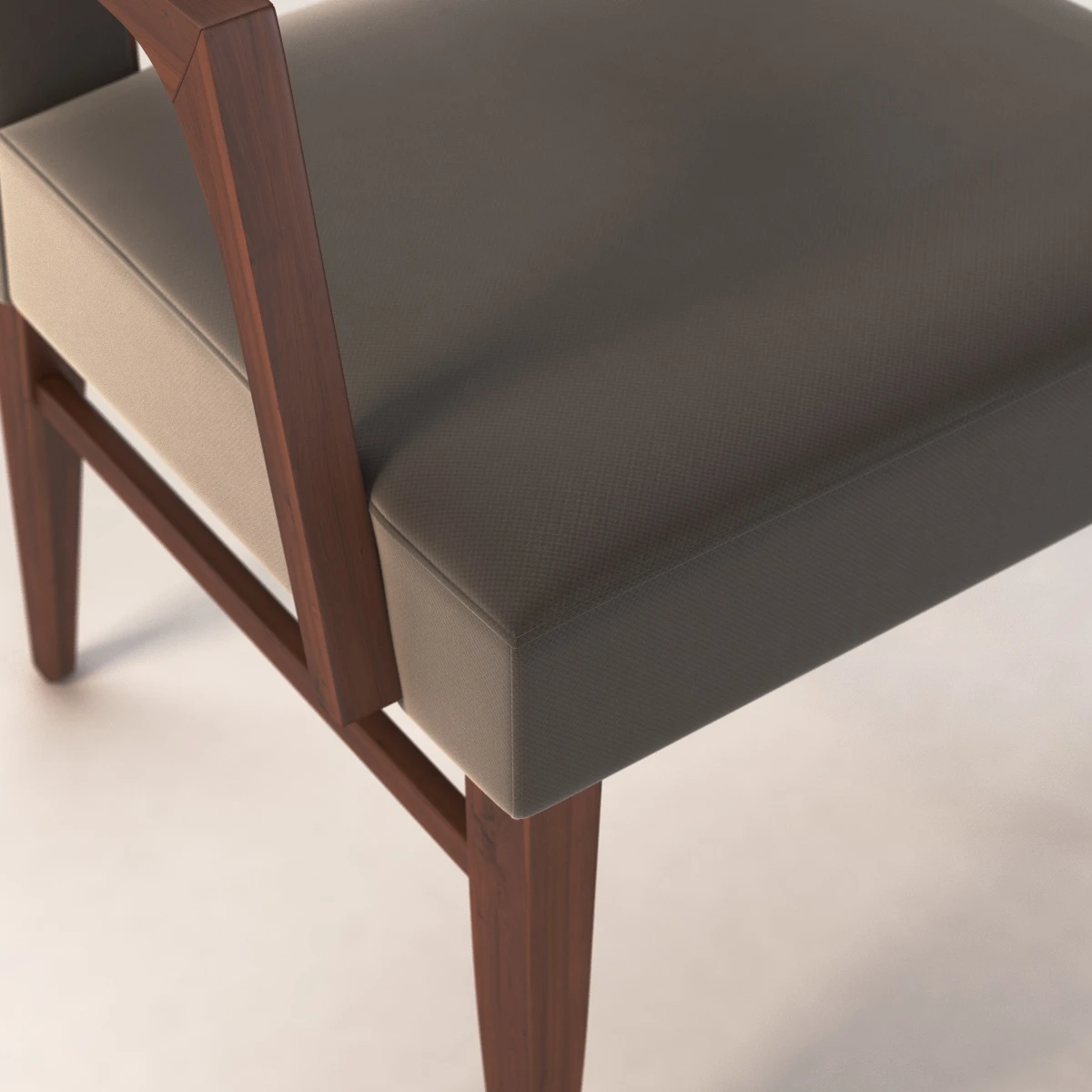 Design Depot Blues Dining Armchair 3D Model_010