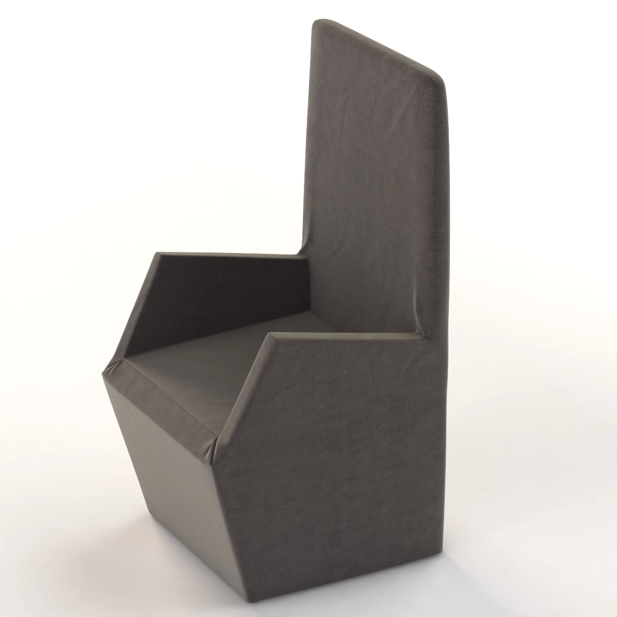 Design Depot Bonaldo Poltroncina Nadir High Back Armchair 3D Model_05