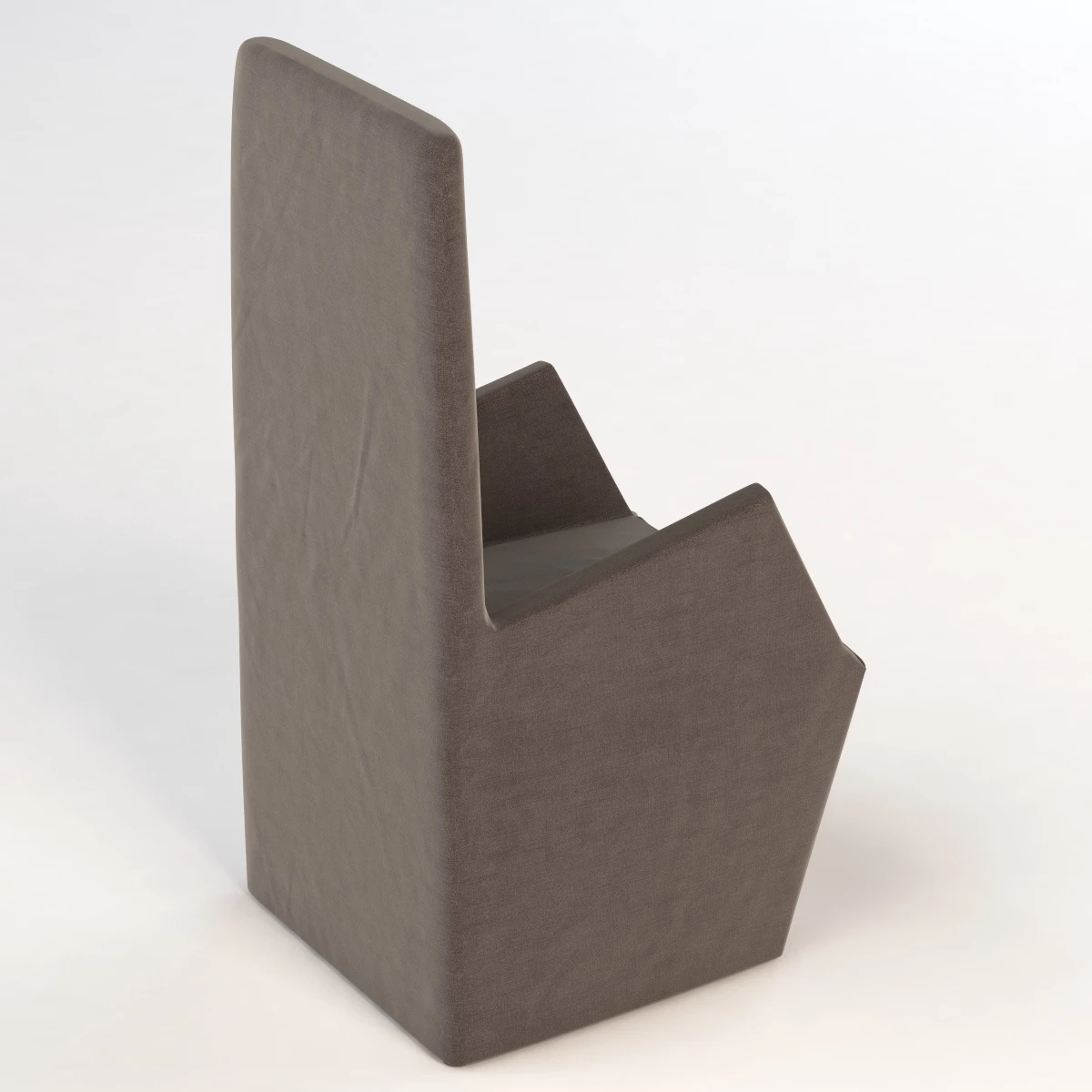 Design Depot Bonaldo Poltroncina Nadir High Back Armchair 3D Model_07