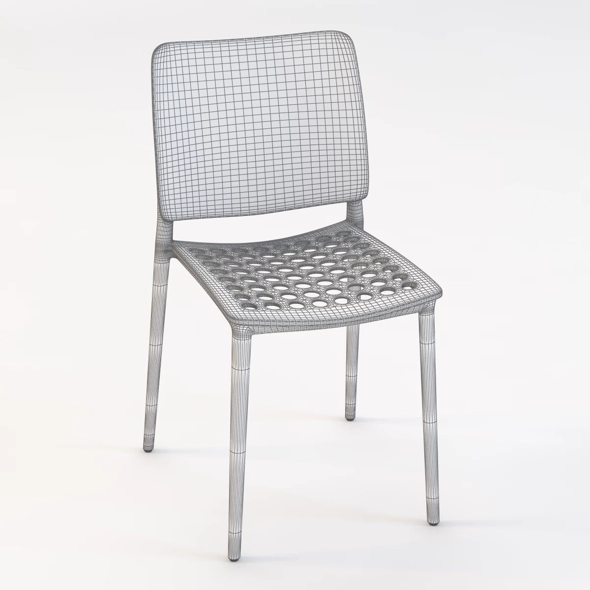 Design Depot Sedia Blues Bonaldo 3D Model_010