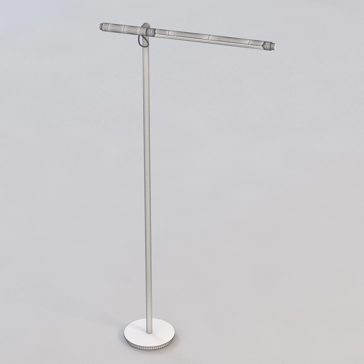 Detailed Brazo Floor Lamp 3D Model_06