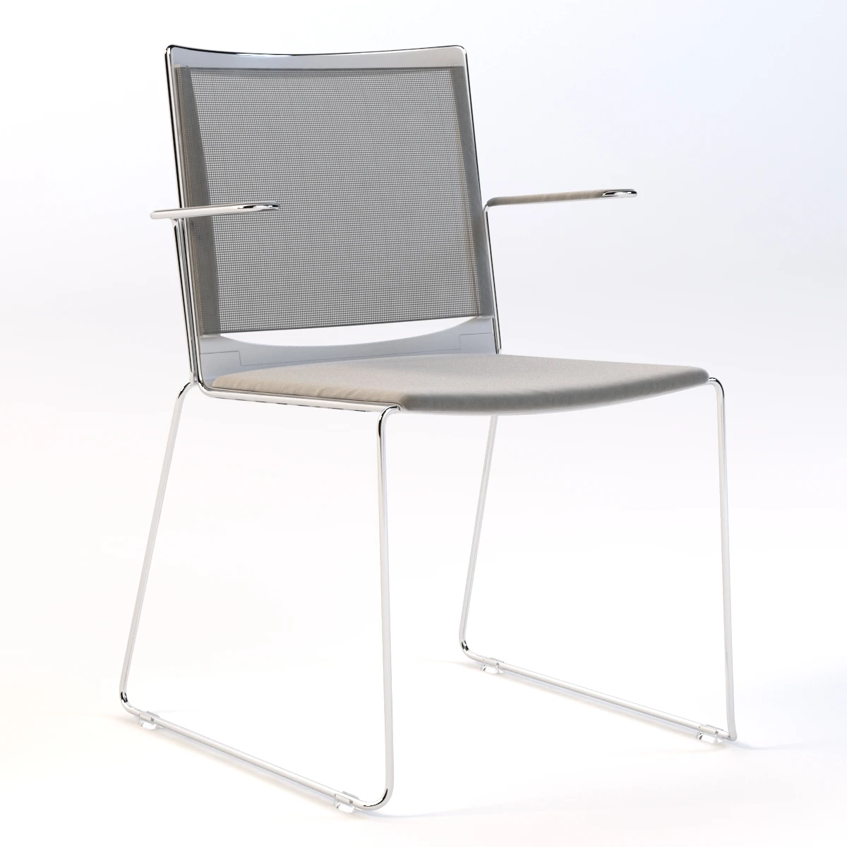 Diemmebi Fil Soft Armchair 3D Model_01