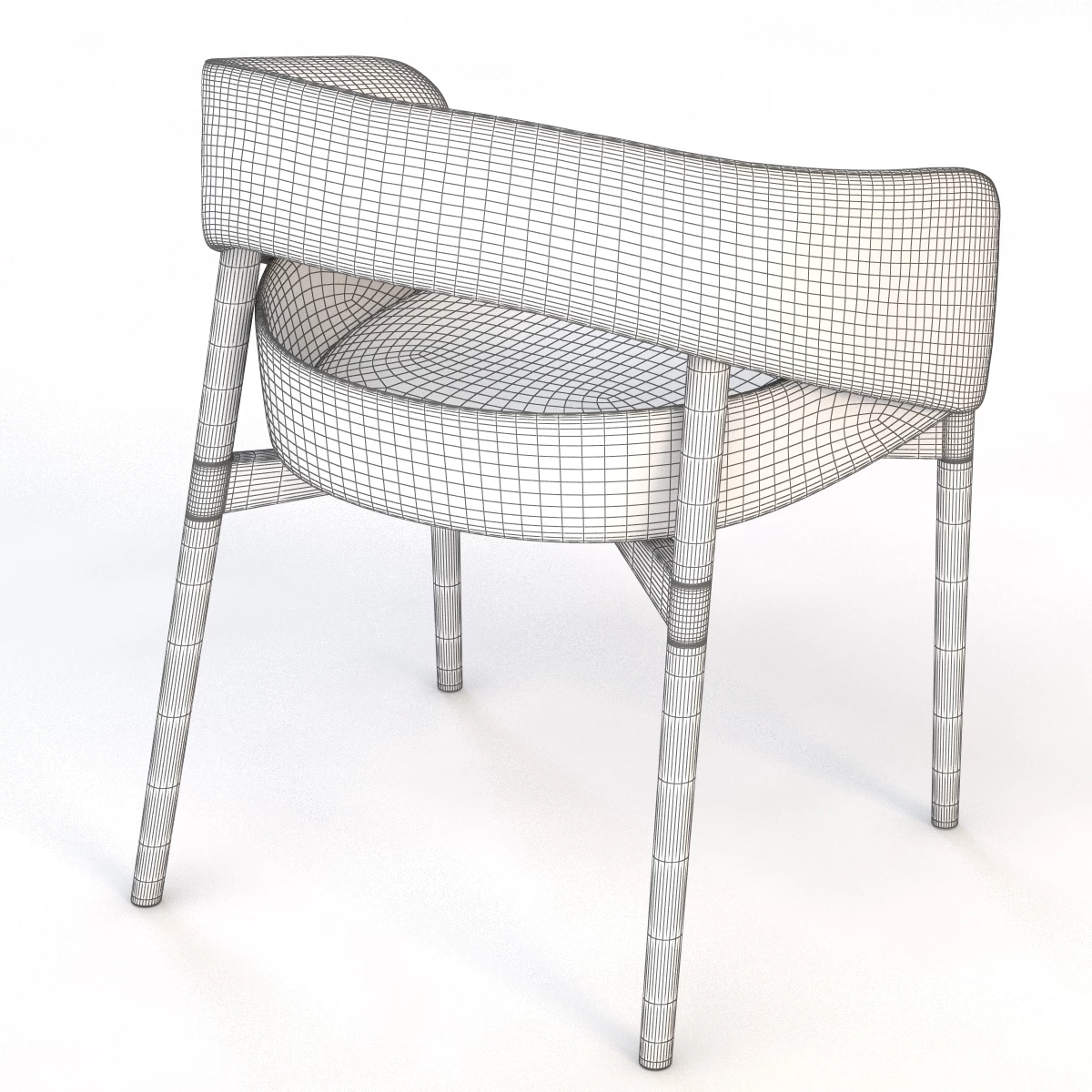 Dino Chair by Thomas Alken 3D Model_07