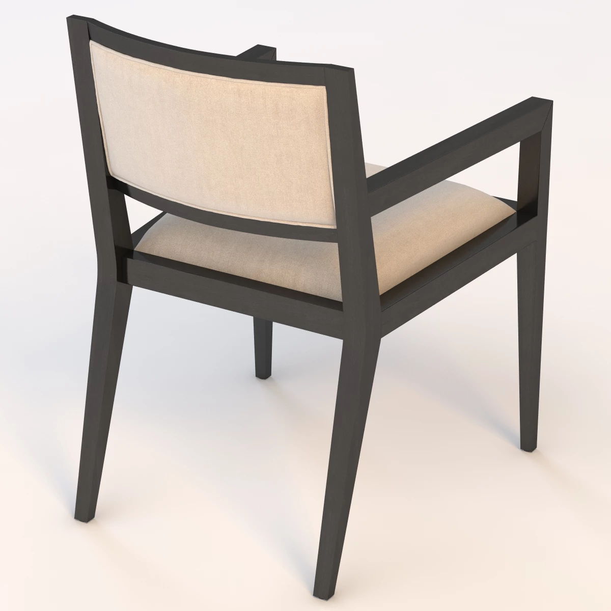 Domicile Upholstered Back Armchair 60009 3D Model_06