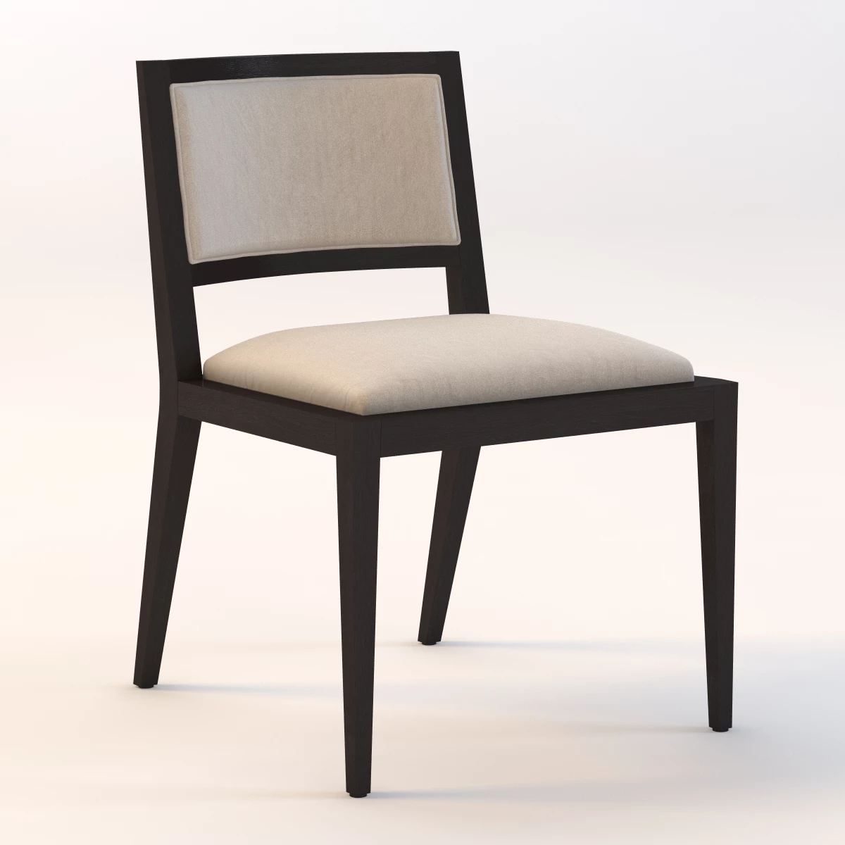 Domicile Upholstered Back Side Chair 60010 3D Model_01