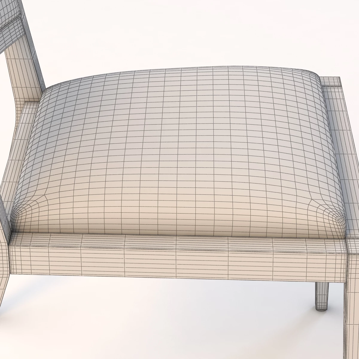 Domicile Upholstered Back Side Chair 60010 3D Model_05