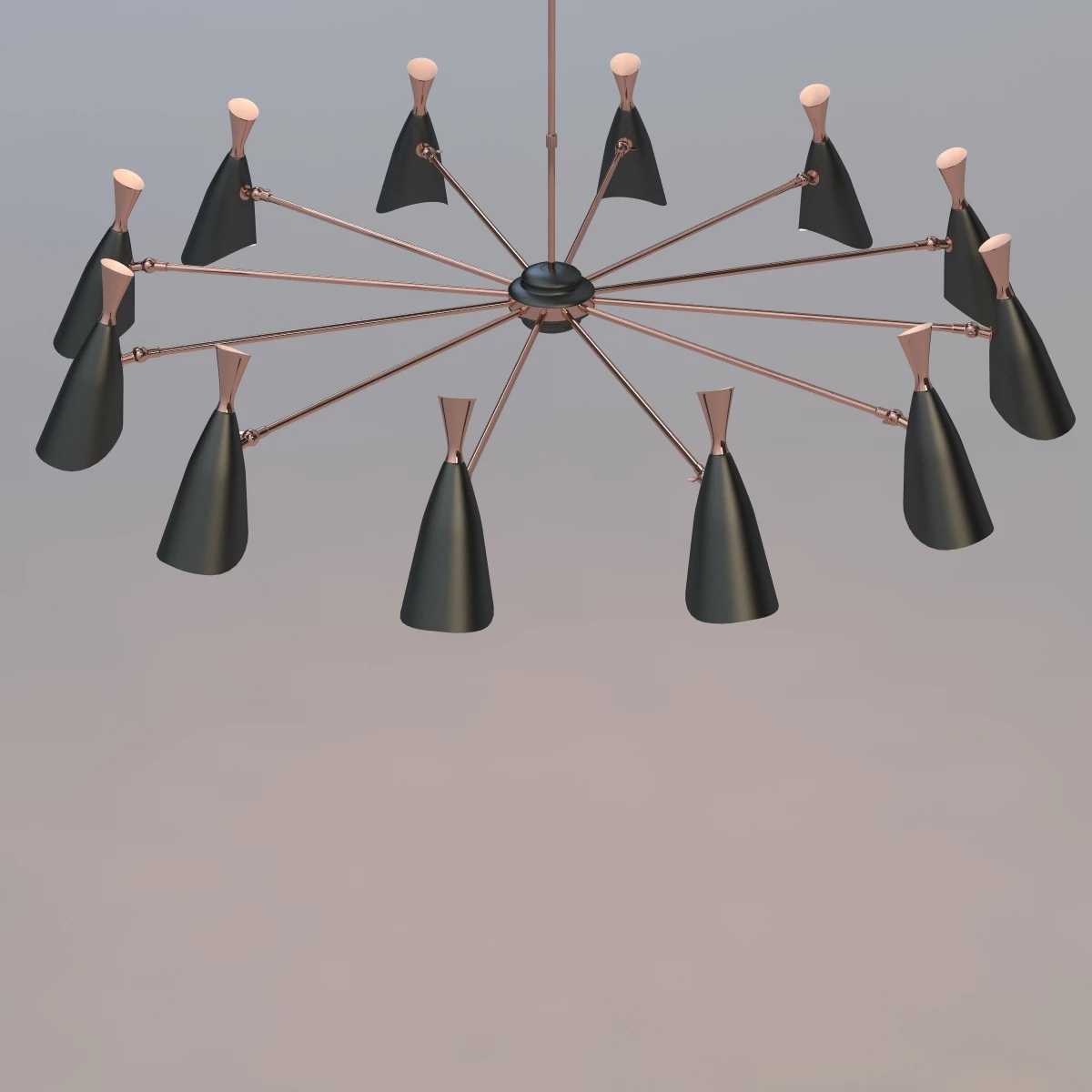 Duke Chandelier v1 by DelightFULL 3D Model_03