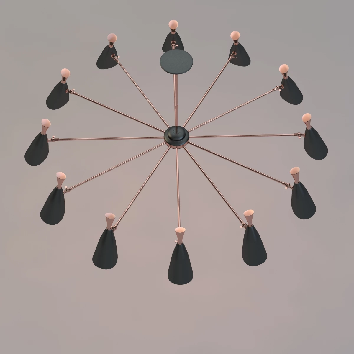 Duke Chandelier v1 by DelightFULL 3D Model_06