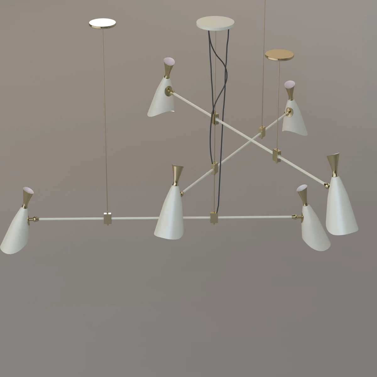 Duke Chandelier v2 by DelightFULL 3D Model_05