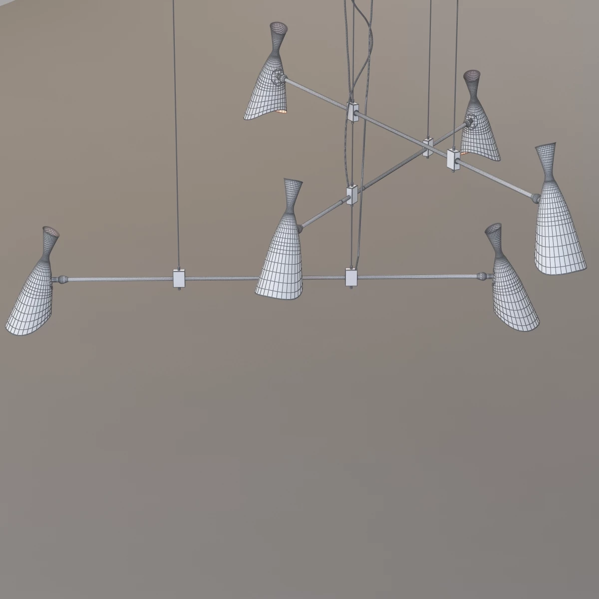 Duke Chandelier v2 by DelightFULL 3D Model_012