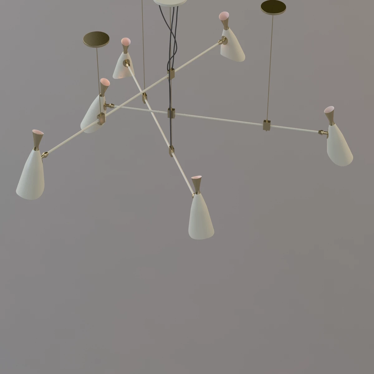 Duke Chandelier v2 by DelightFULL 3D Model_08