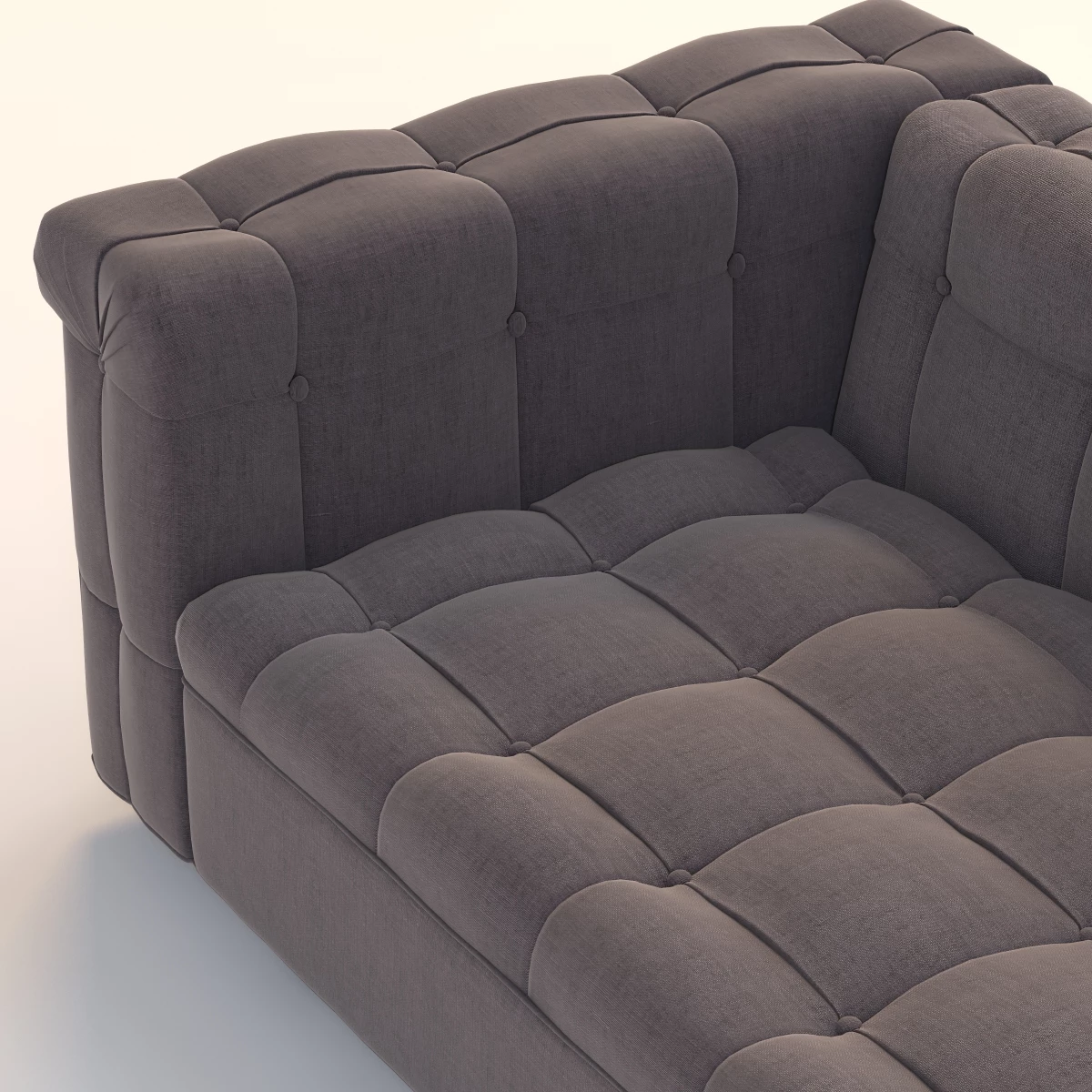 Dunbar Party Sofa 5407 by Edward Wormley 3D Model_013