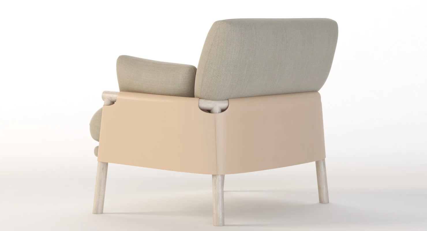 EJ 880 Savannah Erik Jorgensen Armchair By Monica 3D Model_012