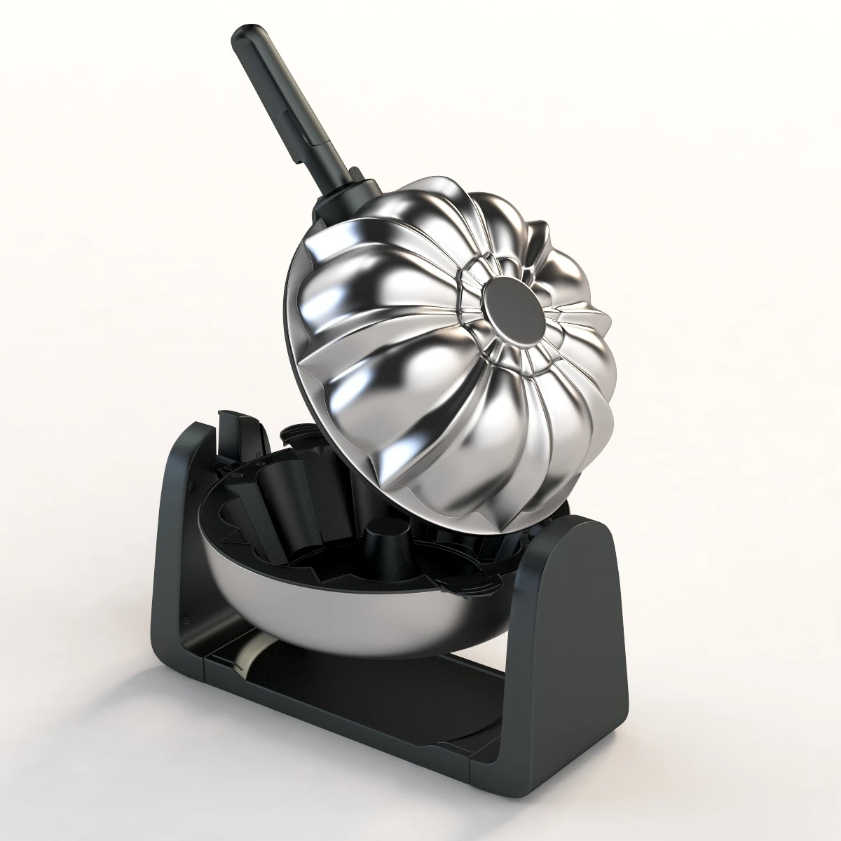 Elite Cuisine ECM 2919 Maxi-Matic Flip Bundt Cake Maker 3D Model_03