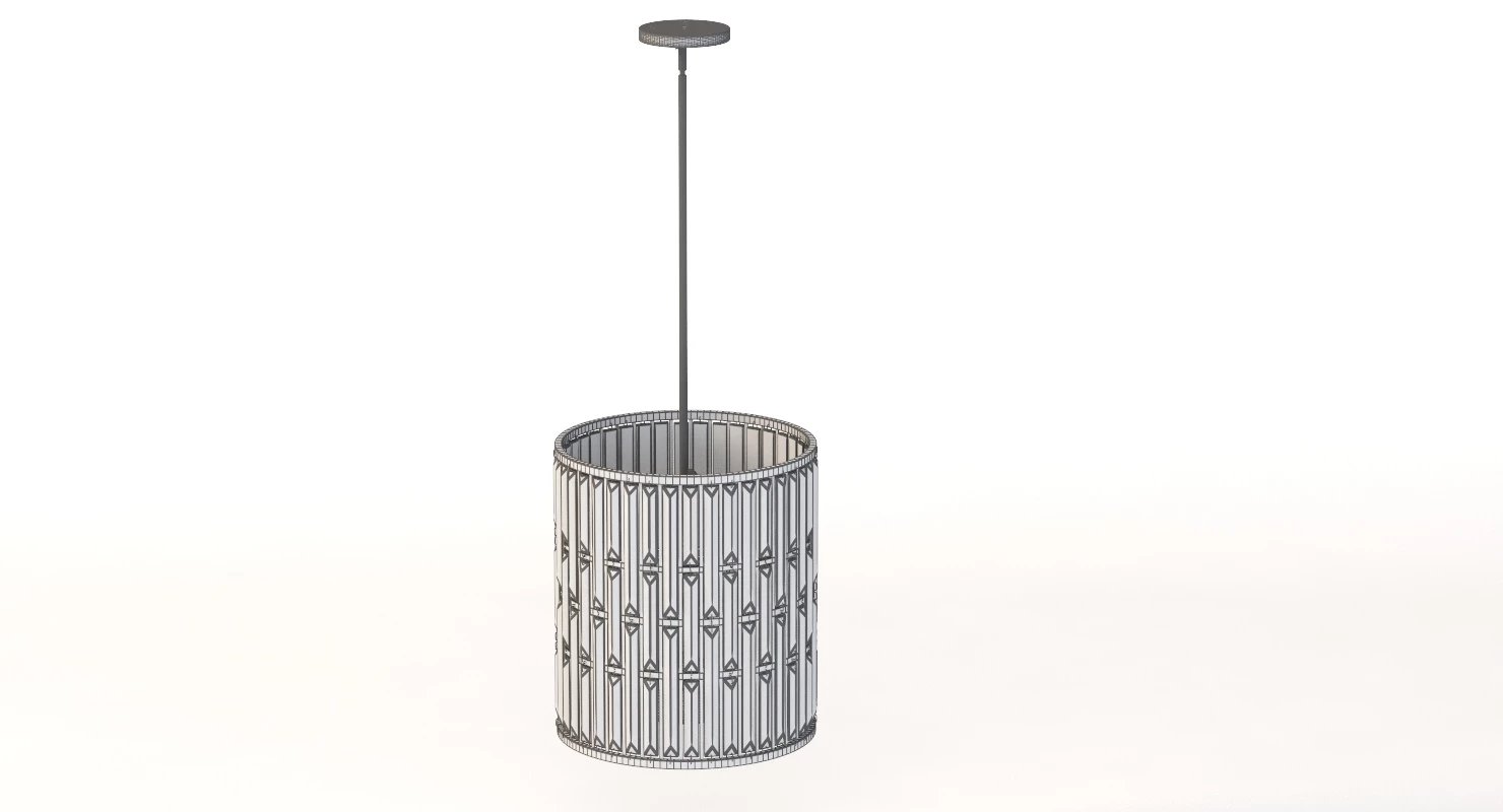 Elstead Lighting Gemma Crystal Pendant Medium Pendant Light 3D Model_010