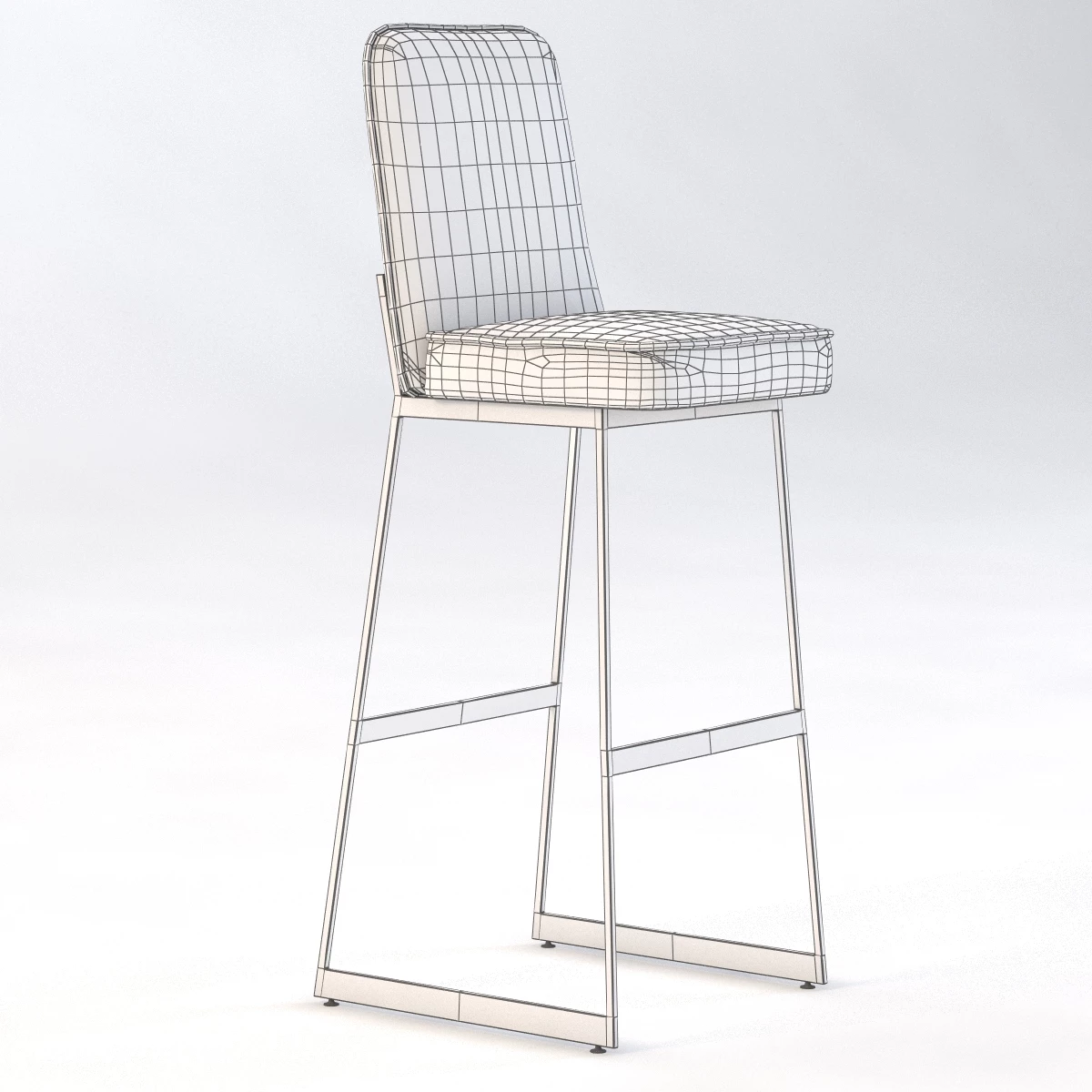 Elysian Barstool 3D Model_03
