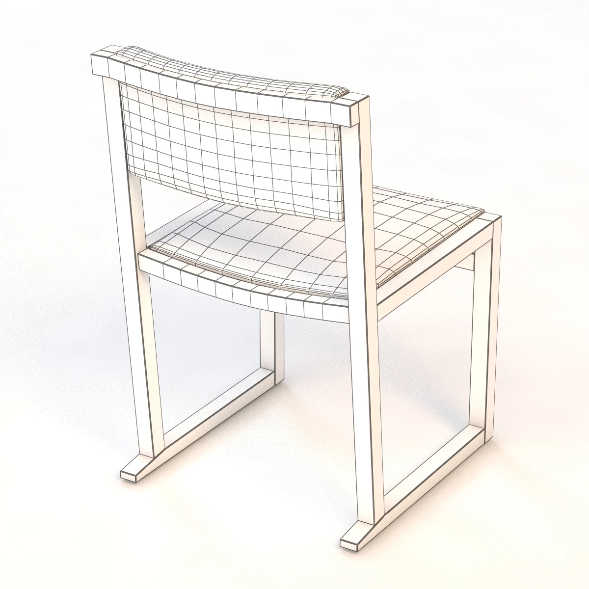 Emily Dining Chair 3D Model_06