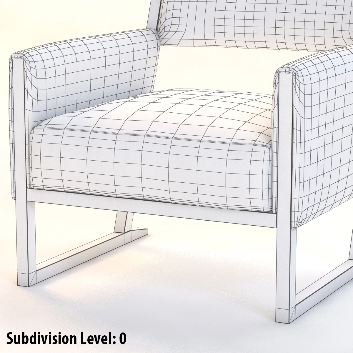 Emily Lounge Chair 3D Model_012