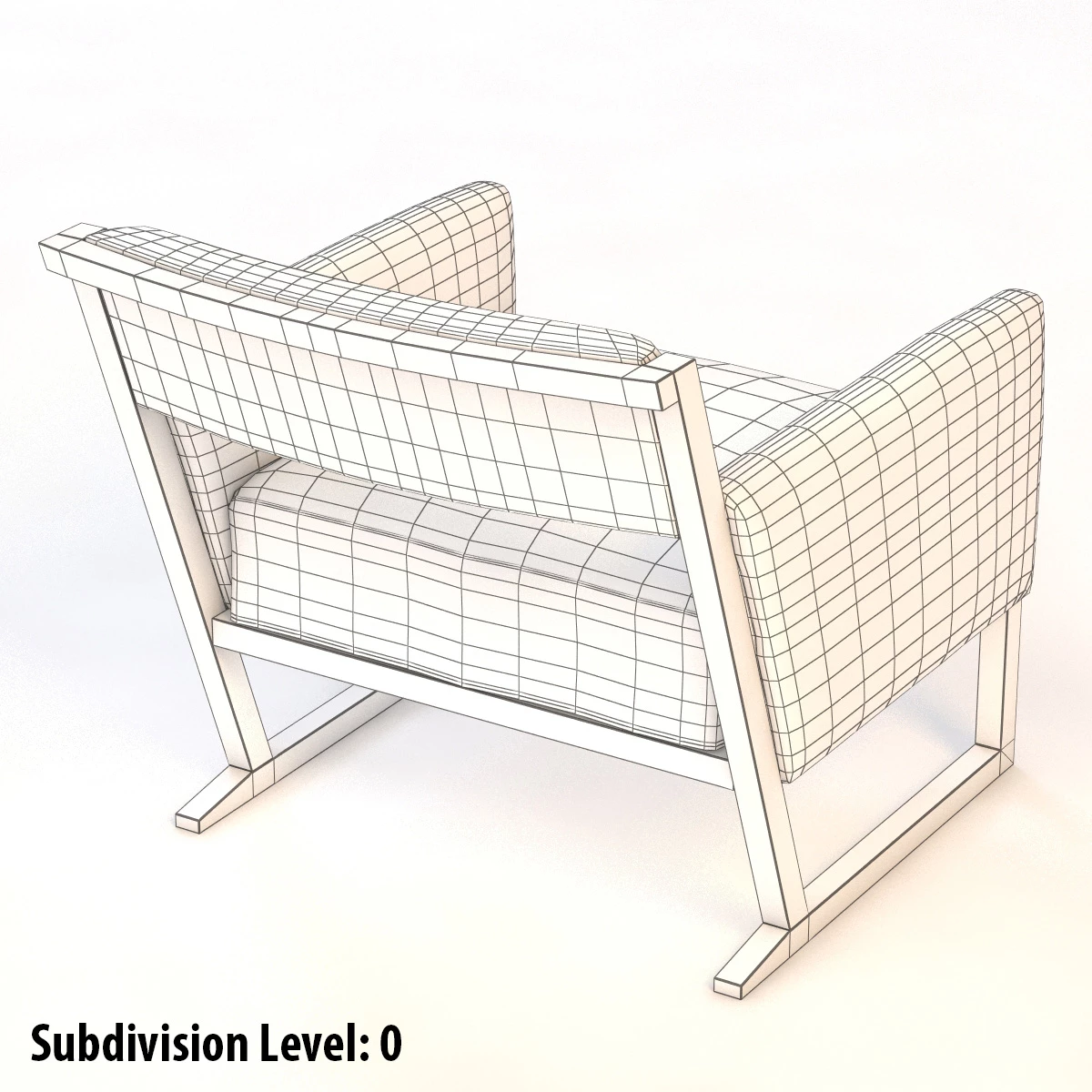 Emily Lounge Chair 3D Model_08