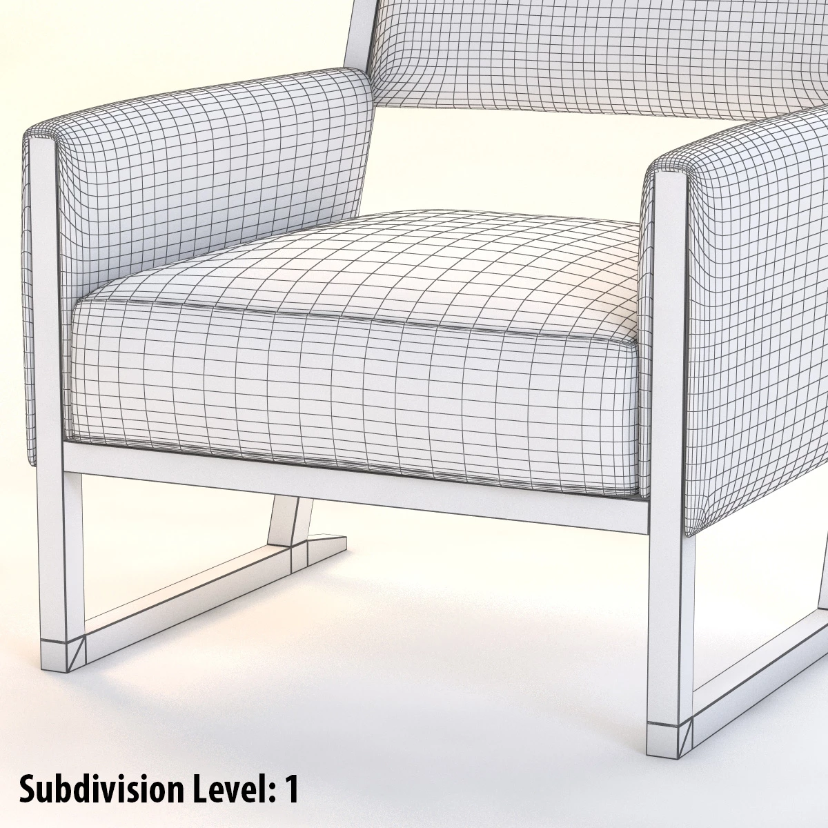 Emily Lounge Chair 3D Model_011