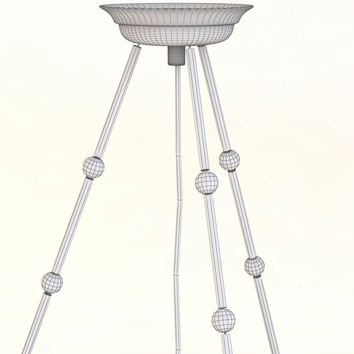 Emily Todhunter Oyster 36 Chandelier 3D Model_09