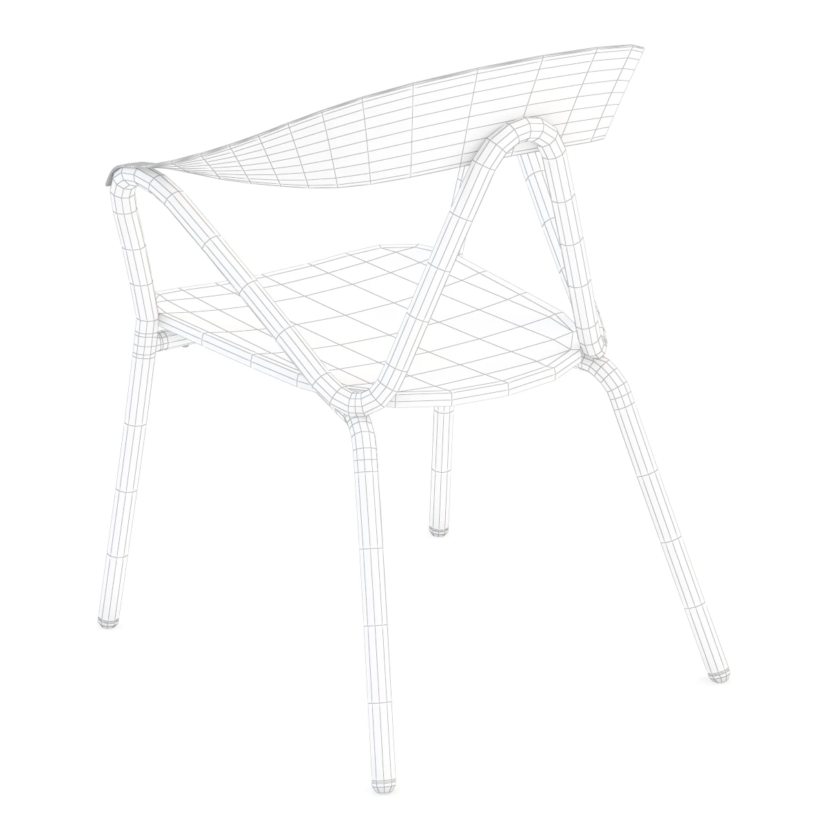 emu REEF Easy Chair 3D Model_06