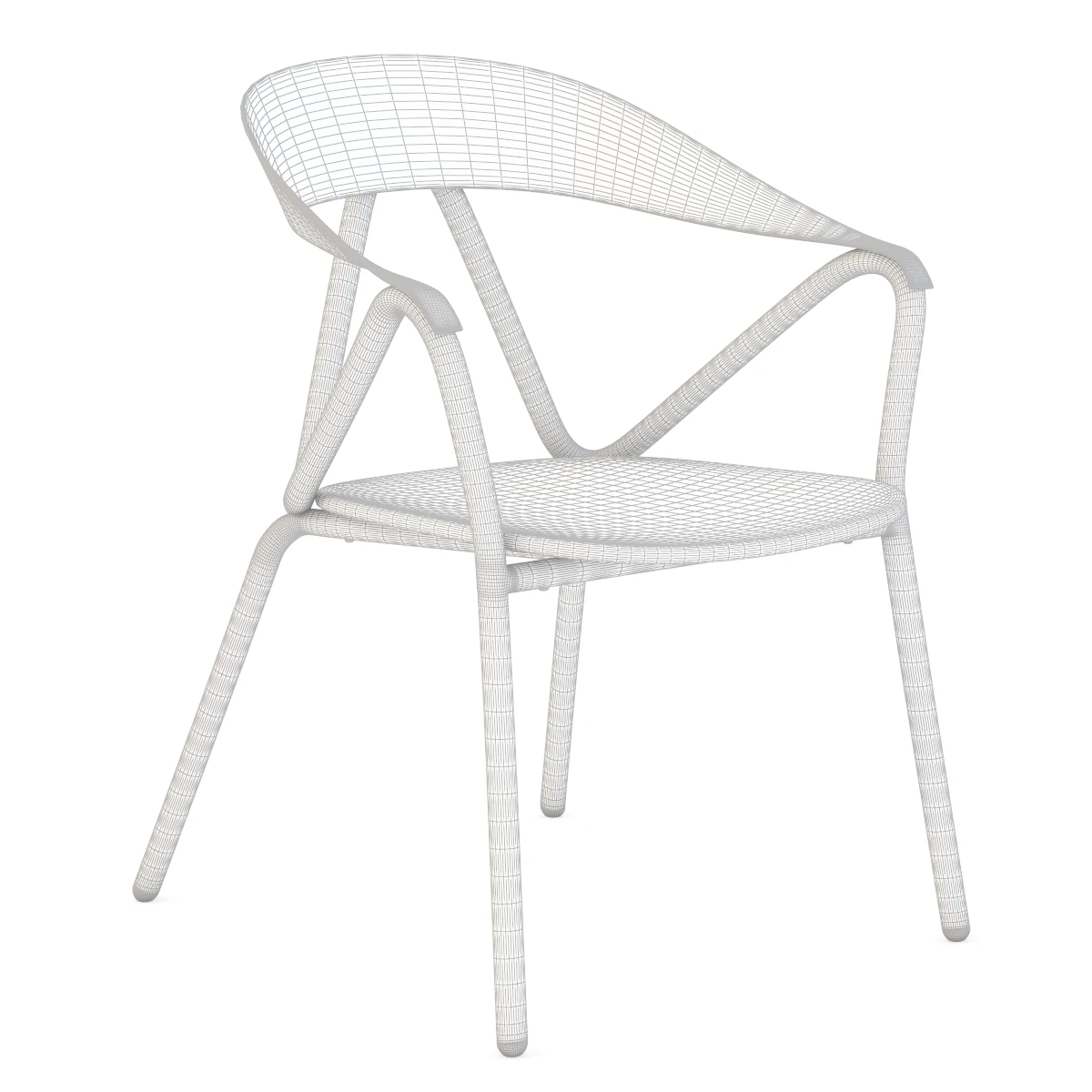emu REEF Easy Chair 3D Model_03