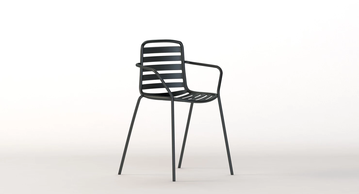 Enea Lts Street Arm Chair By Estudi Manel Molina 3D Model_07
