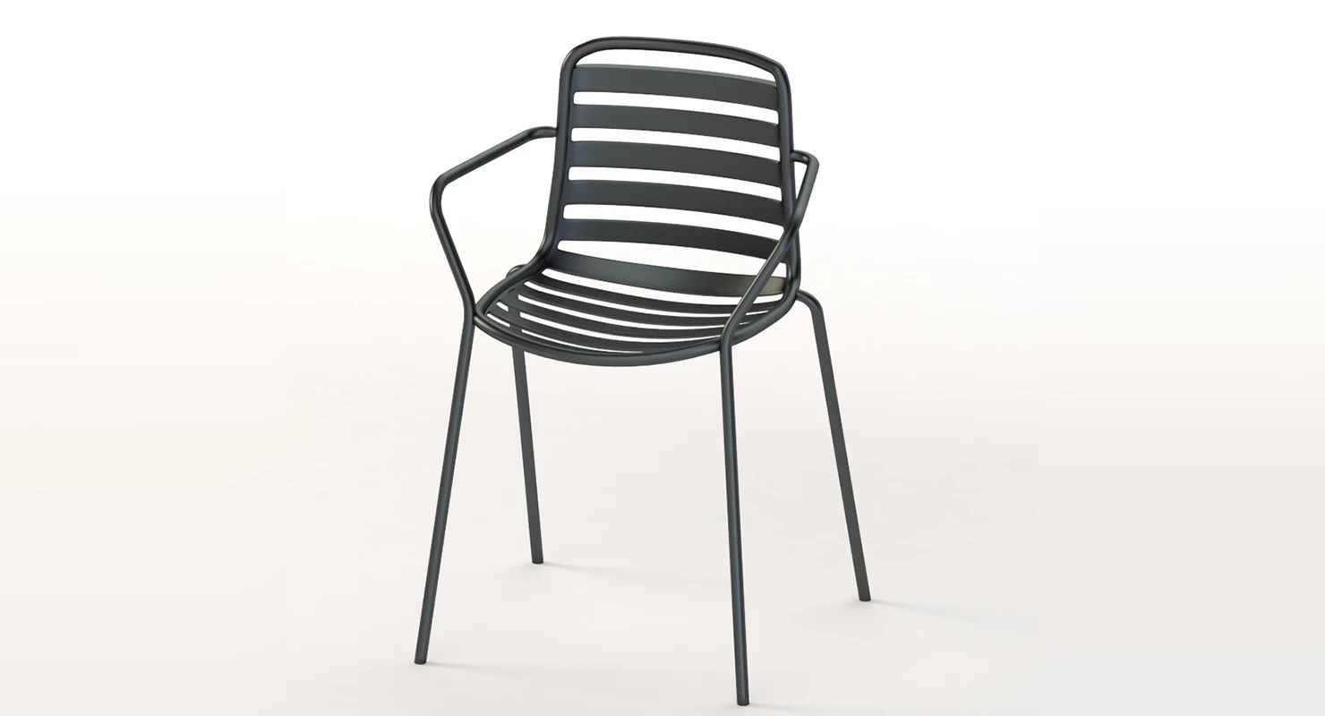 Enea Lts Street Arm Chair By Estudi Manel Molina 3D Model_01