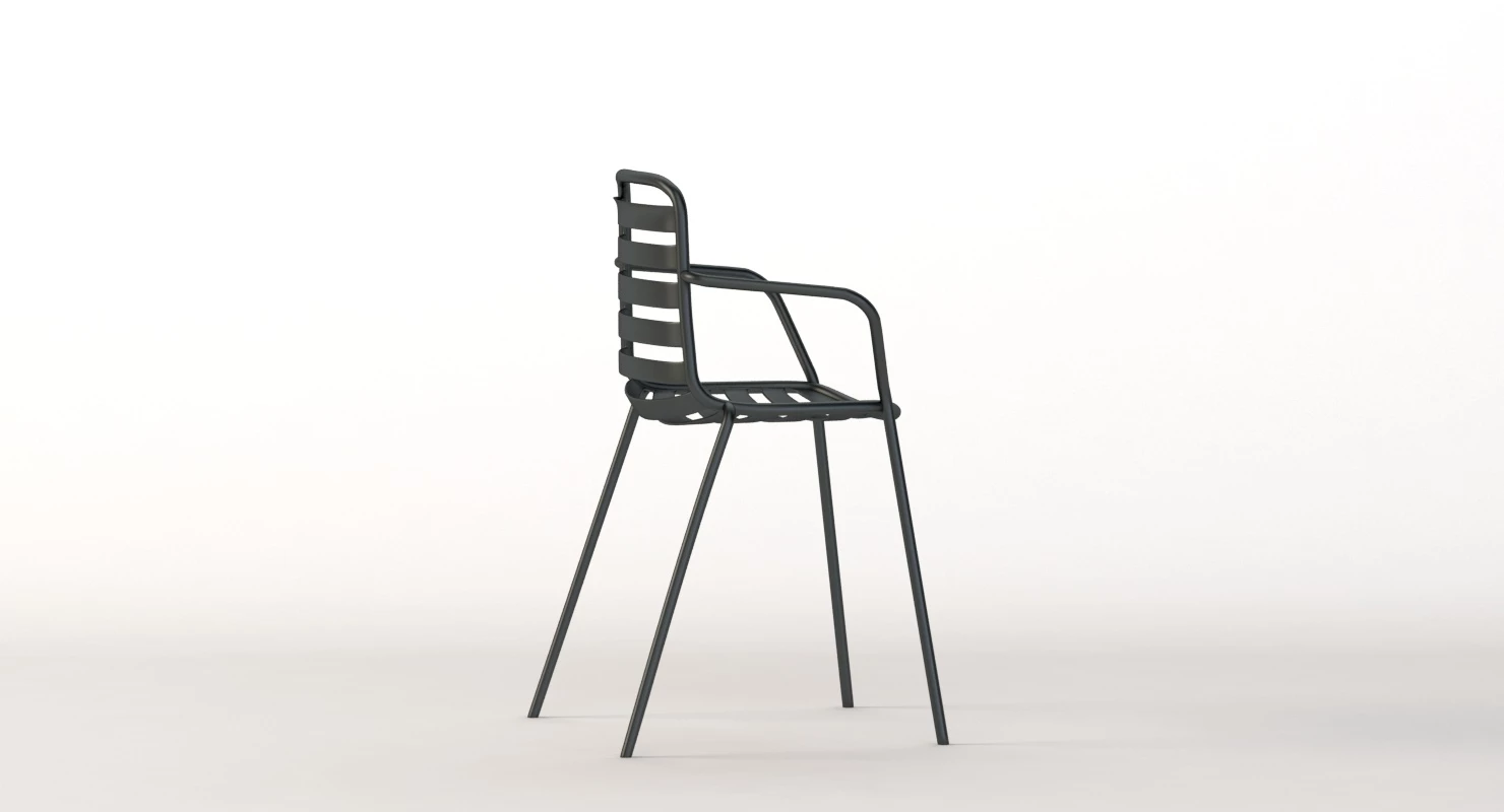 Enea Lts Street Arm Chair By Estudi Manel Molina 3D Model_08