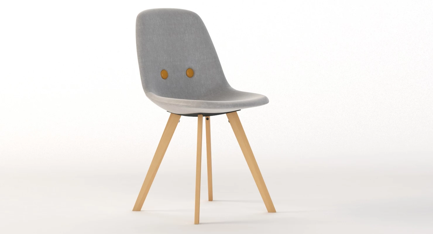 Erik Jorgensen Ej2 Eyes Restaurant Dining Chair 3D Model_05