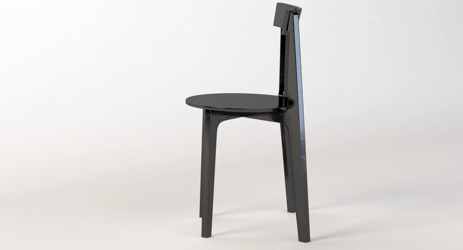 Esedra Sparta Chair By Leonardo Rossano 3D Model_09