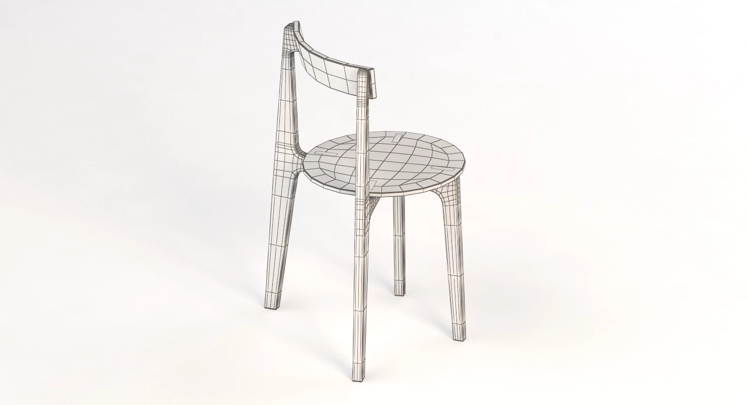 Esedra Sparta Chair By Leonardo Rossano 3D Model_04