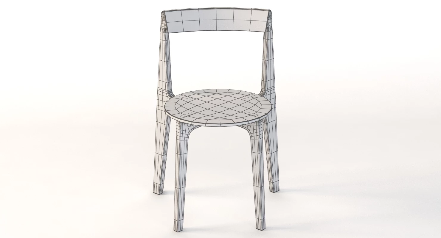 Esedra Sparta Chair By Leonardo Rossano 3D Model_05