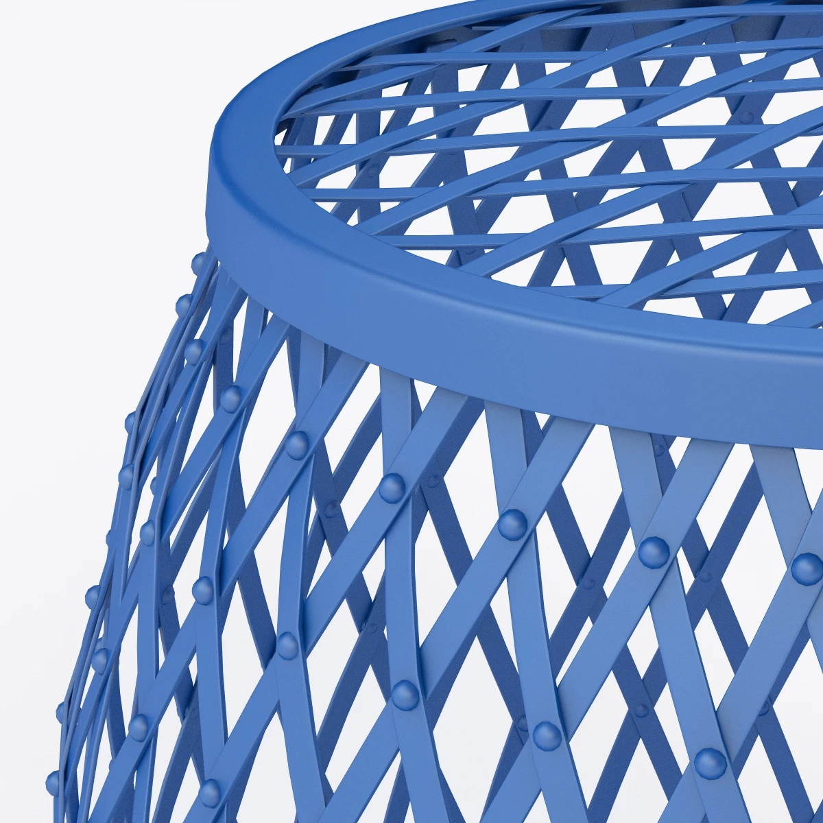 Evan Iron Strips Welded Stool 3D Model_07