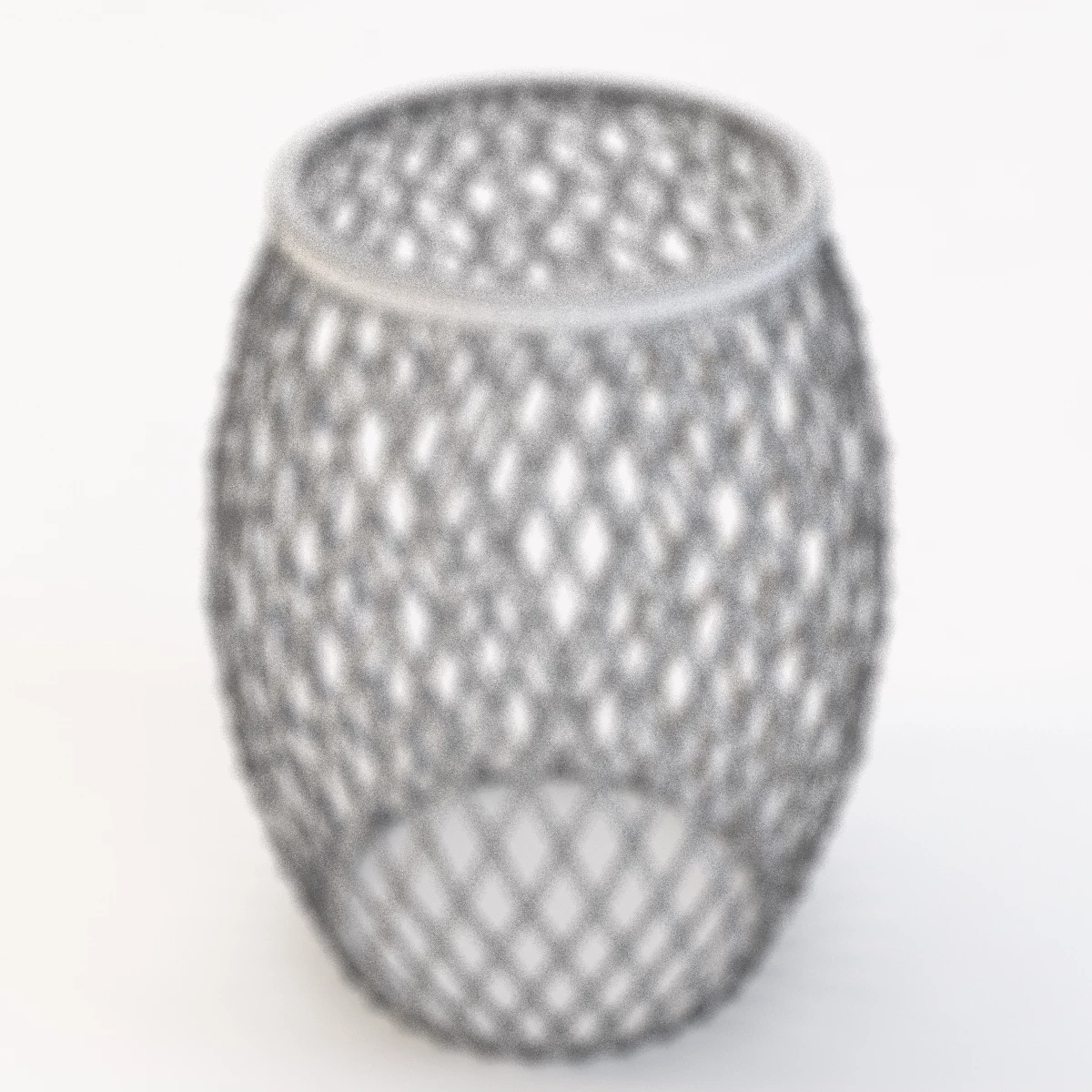 Evan Iron Strips Welded Stool 3D Model_010