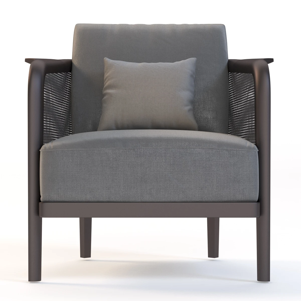 Flexform Mondo Armchair 3D Model_09