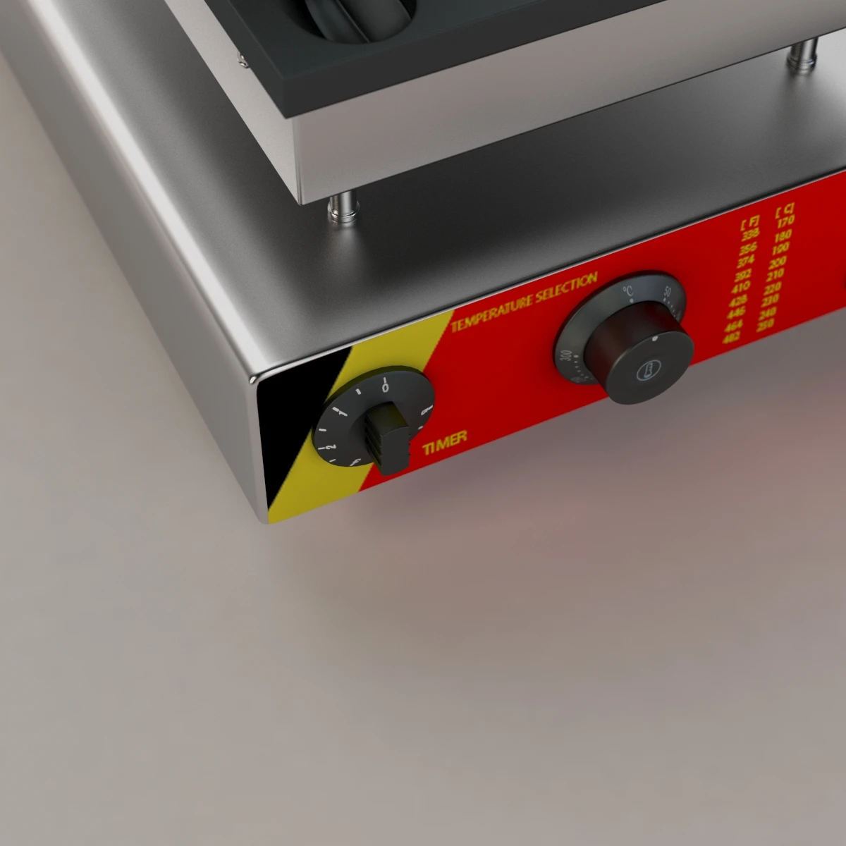 Flower Shape Waffle Maker 3D Model_013