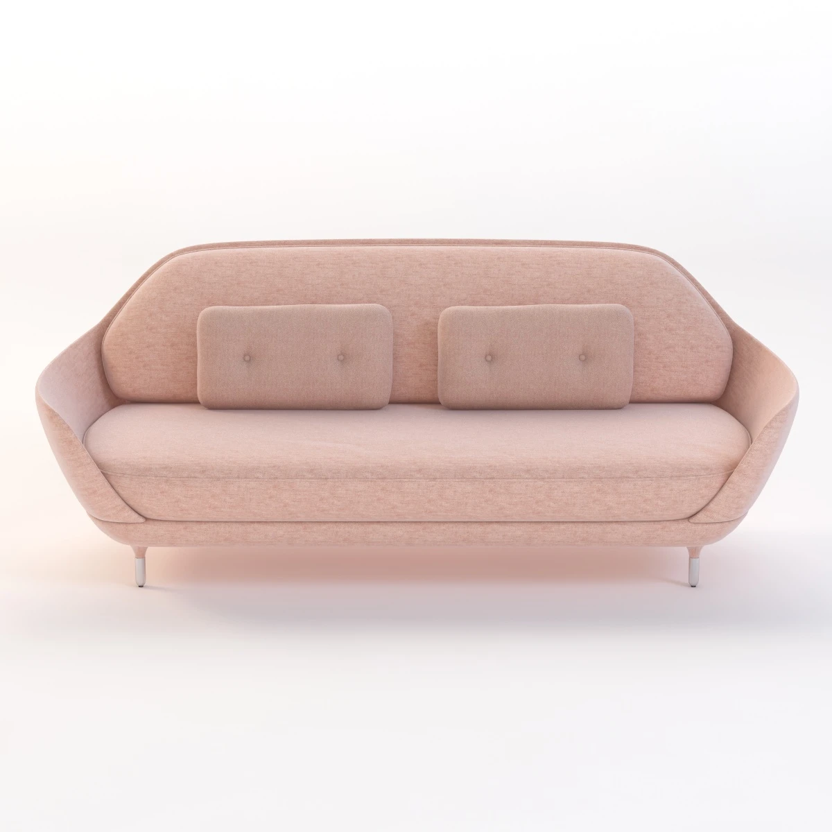 Fritz Hansen Favn Upholstered Sofa 3D Model_04