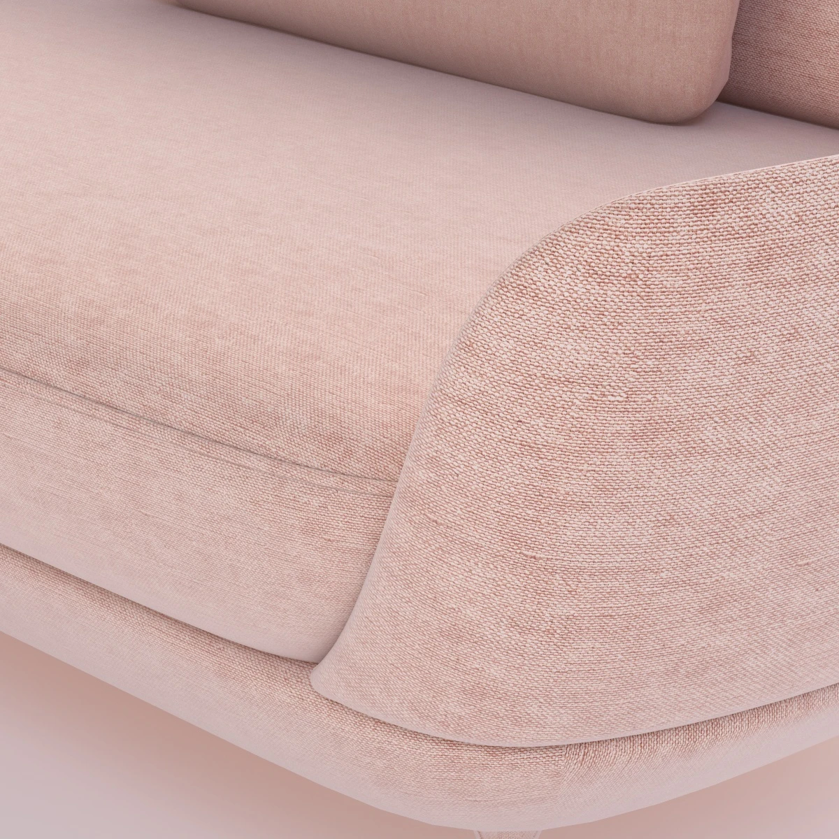 Fritz Hansen Favn Upholstered Sofa 3D Model_07