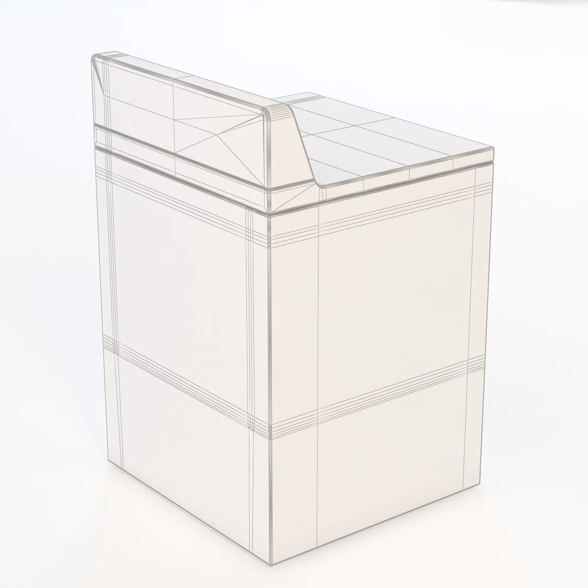 GE 6.0 Cu. Ft. Capacity Dura Drum Electric Dryer 3D Model_05