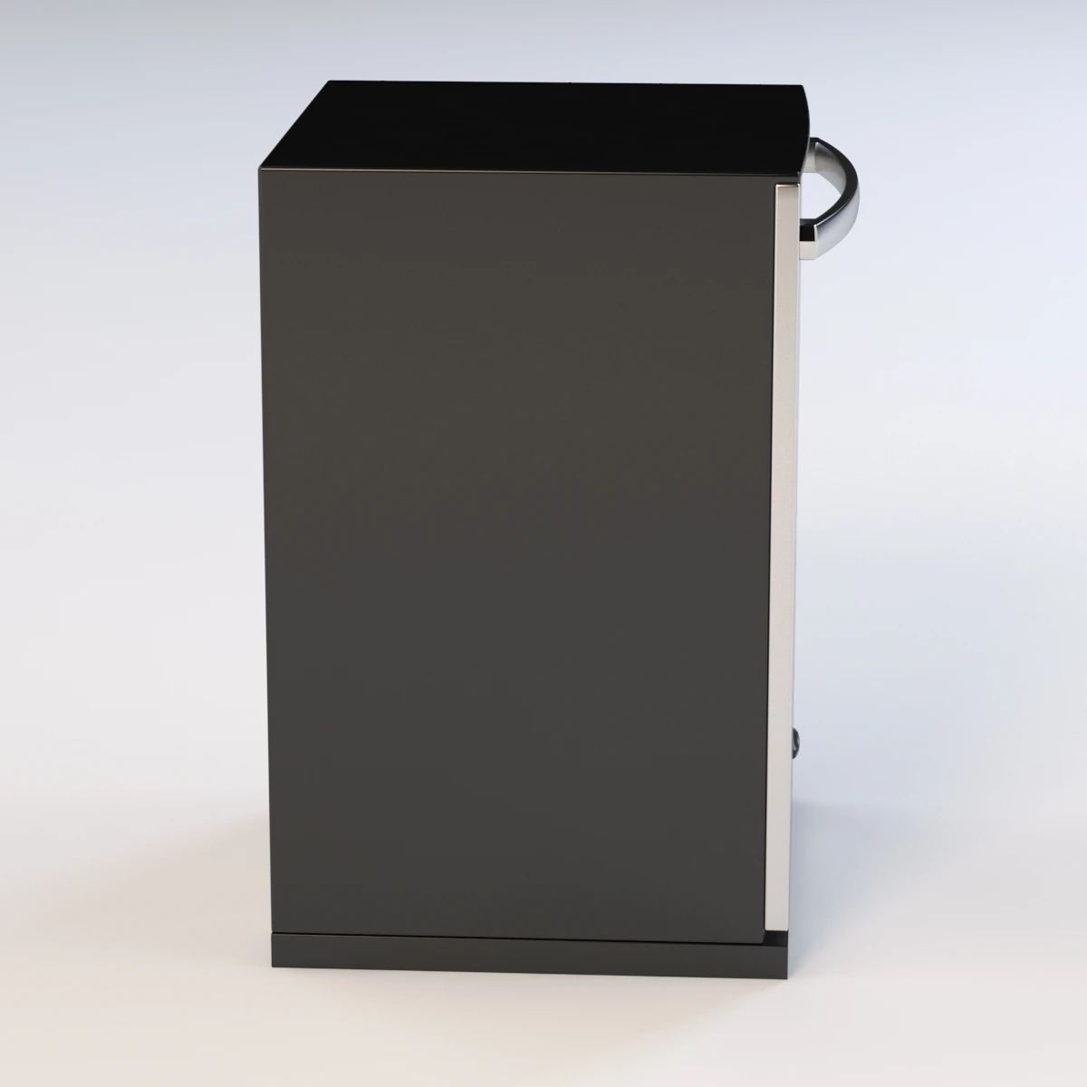 GE Integrated Dishwasher with Hidden Controls 3D Model_08
