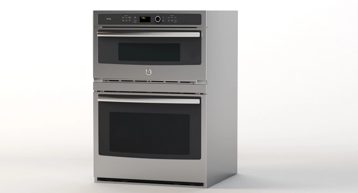 General Electric Pt9800shss 30 Convection Oven 3D Model_010