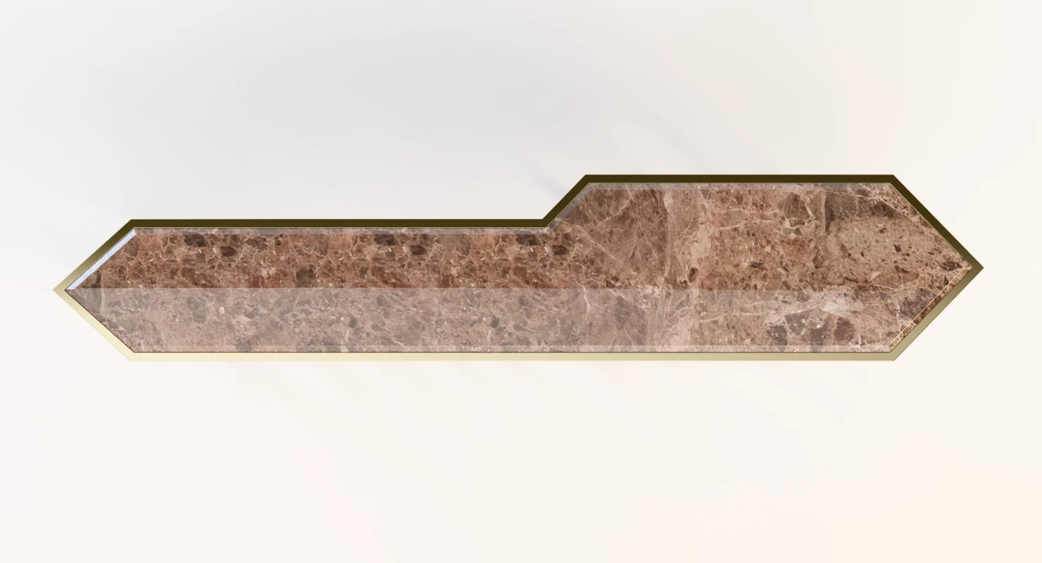 Ginza Console by Longhi 3D Model_09