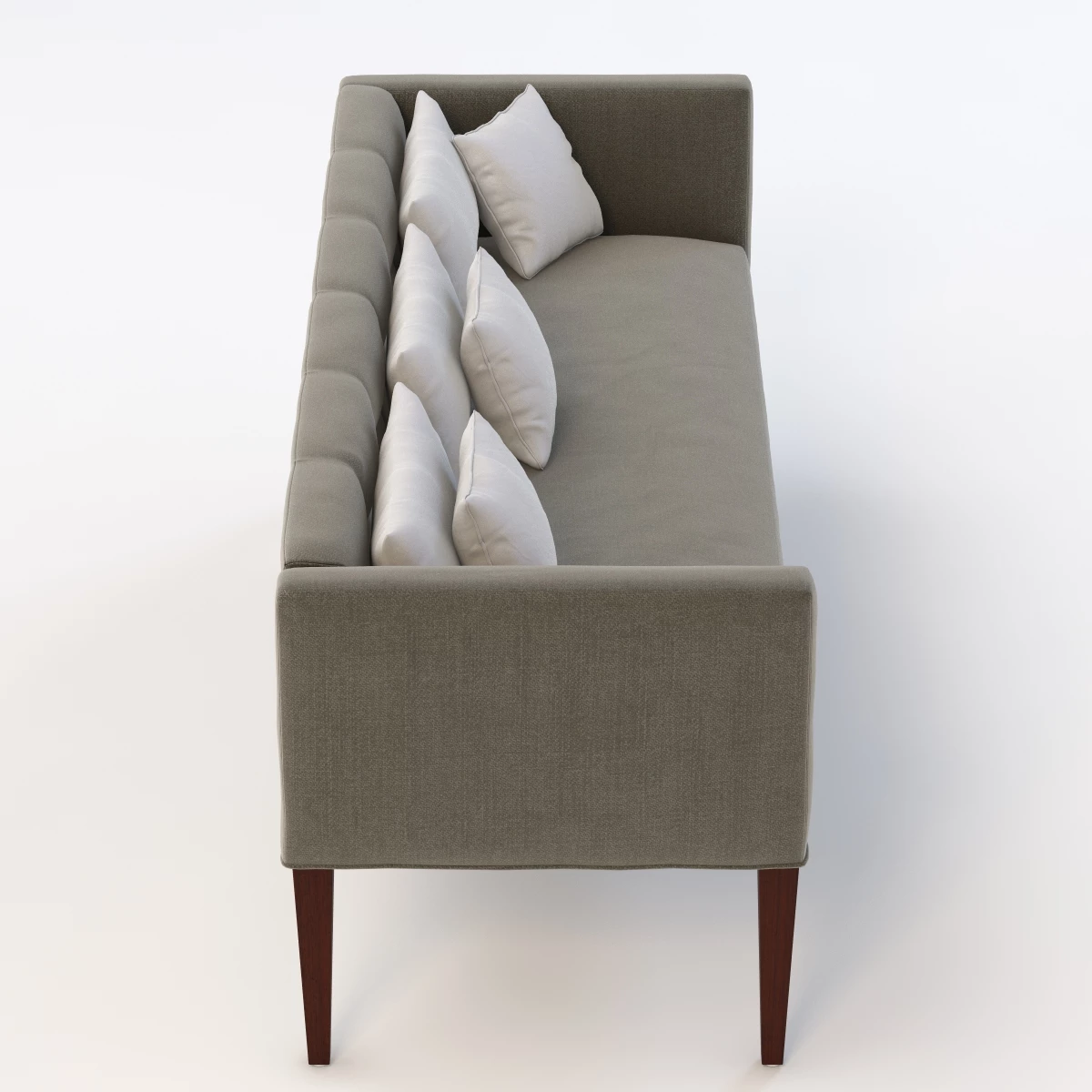 Granada Sofette Bench 3D Model_01