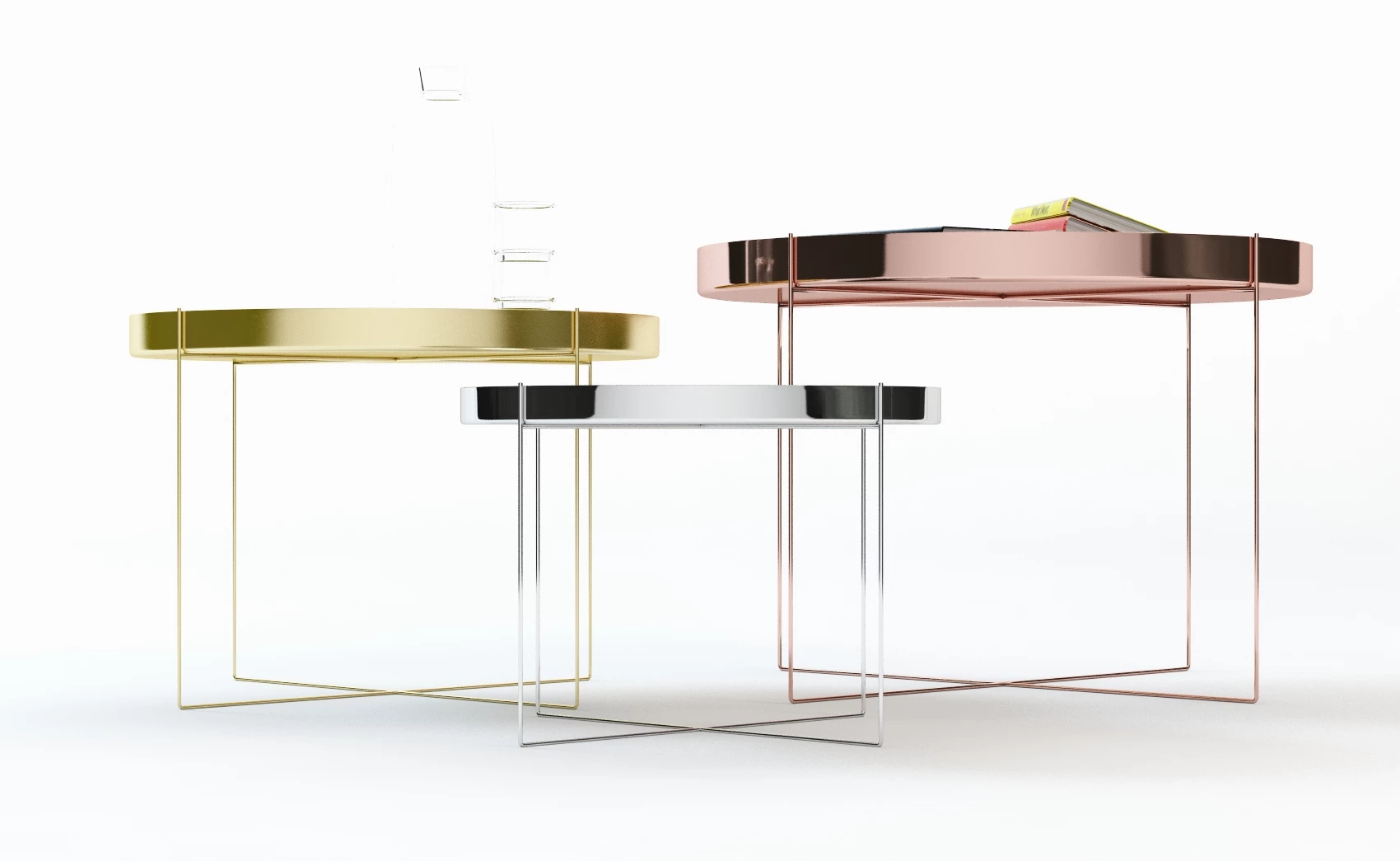 Habibi side table 3D Model_01