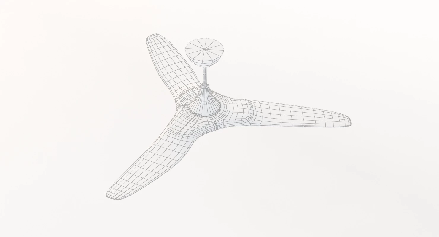 Haiku I Series Universal Mount Outdoor Ceiling Fan 3D Model_07